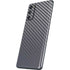 Silver Carbon Fiber Specialty Texture Material Galaxy S20 Fan Edition Skin